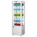 Polar C-Series Energy Efficient Curved Door Display Fridge White 235Ltr - CX575-A