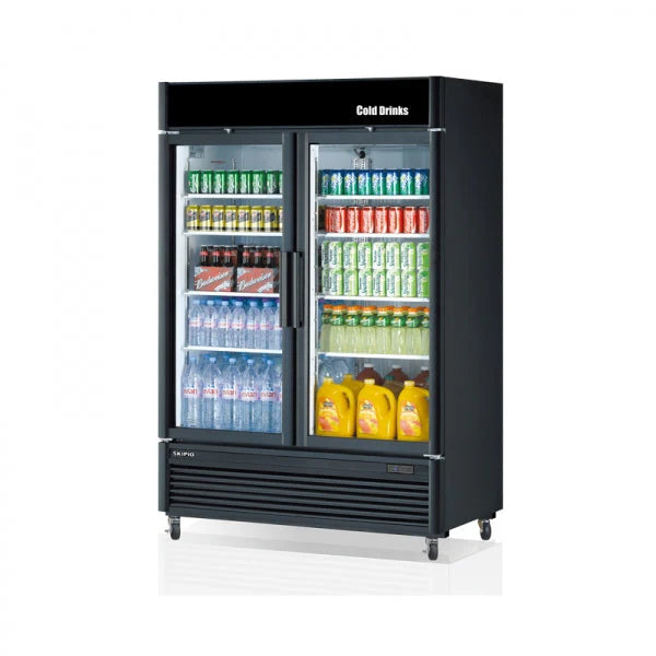 Skipio 2 Glass Door Display Fridge 1152L - SGM-49