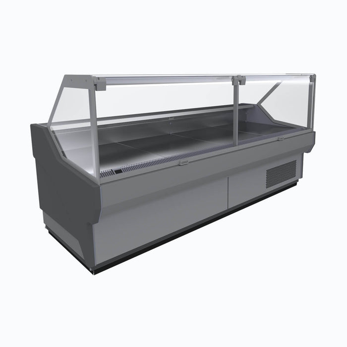 Bromic Square Glass Deli Display - 1330mm - DD1250SG-NR