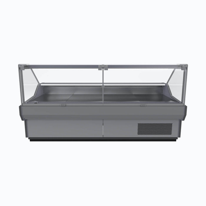 Bromic Square Glass Deli Display - 1330mm - DD1250SG-NR