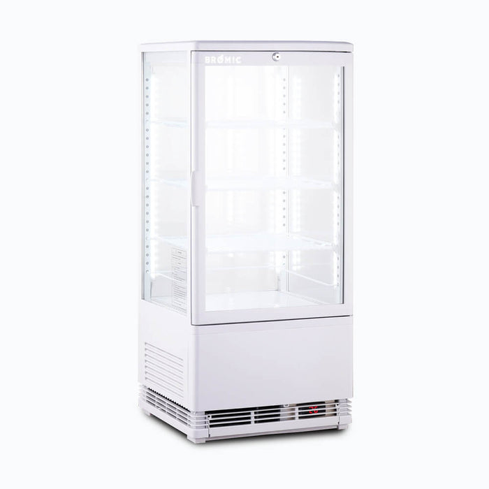 Bromic Countertop Fridge - 78L - 1 Door - Flat Glass - CT0080G4W-NR