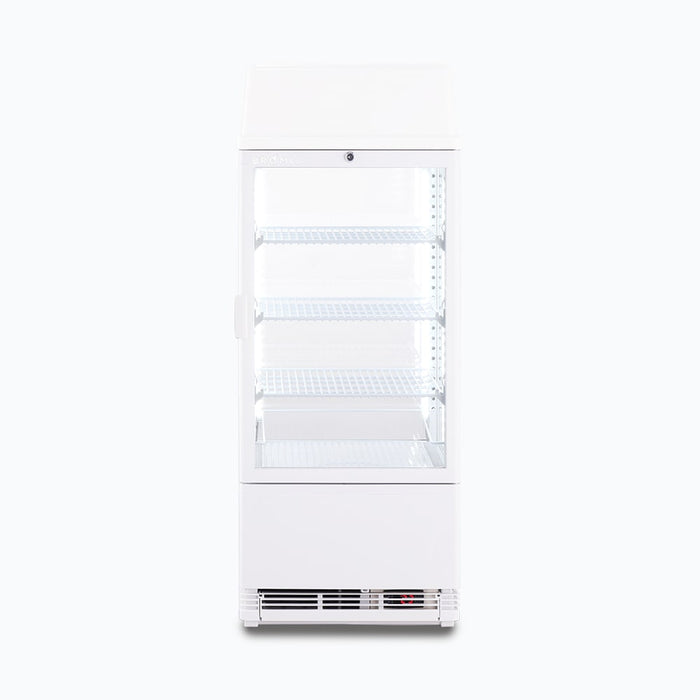 Bromic Countertop Fridge - 78L - 1 Door - Flat Glass - CT0080G4LW-NR