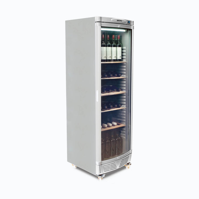 Bromic Wine Fridge - 372L - 1 Door - Curved Glass - WC0400C-NR