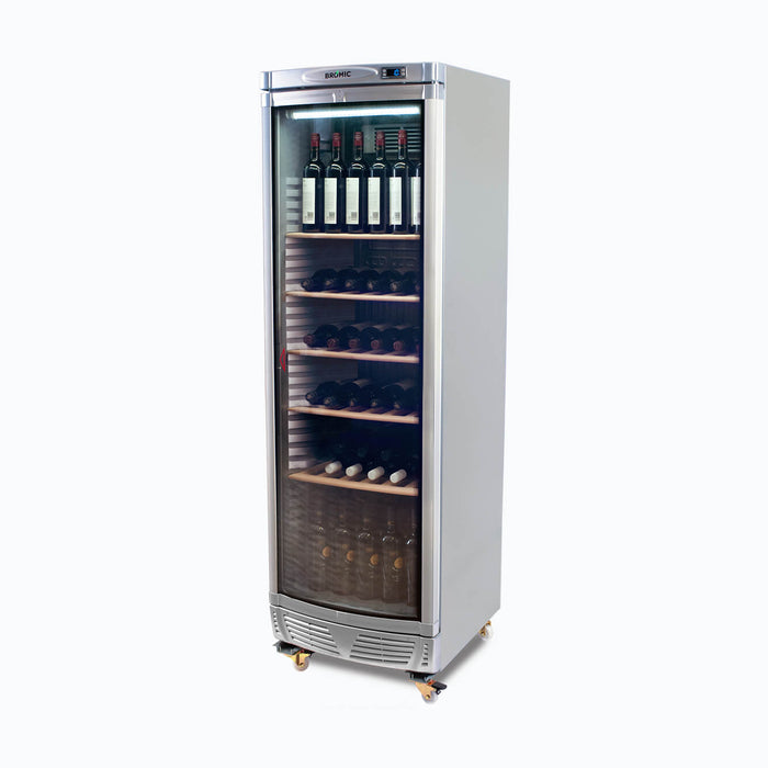 Bromic Wine Fridge - 372L - 1 Door - Curved Glass - WC0400C-NR