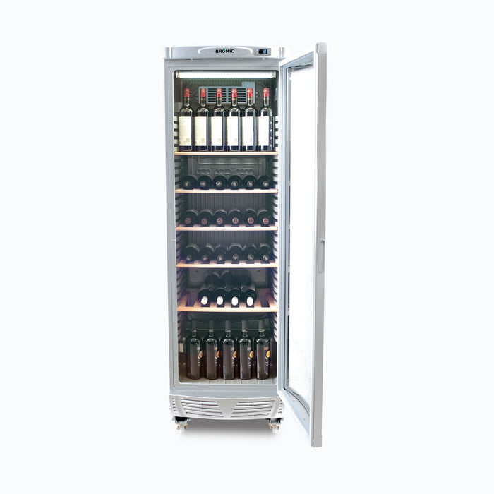 Bromic Wine Fridge - 372L - 1 Door - Curved Glass - WC0400C-NR