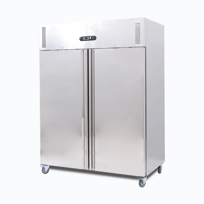 Bromic Upright Fridge - 1300L - 2 Doors - Stainless Steel - UC1300SD-NR