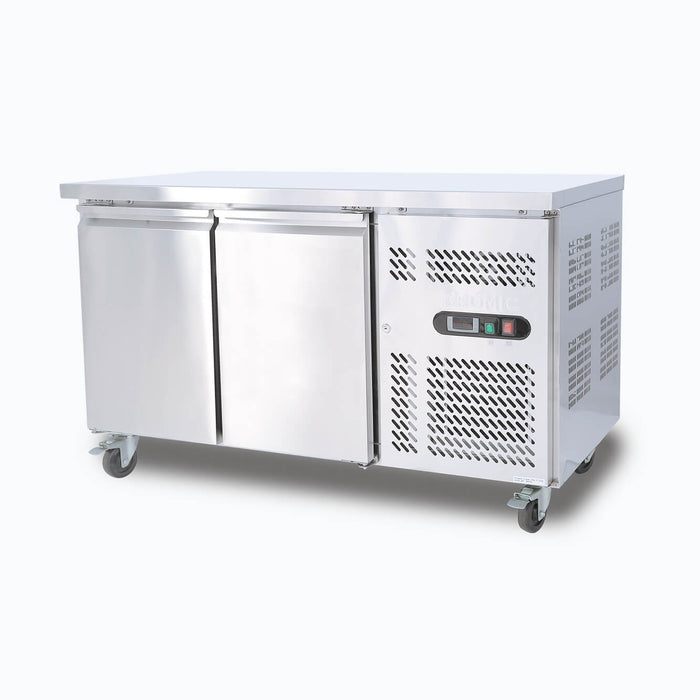 Bromic Under Bench Fridge - 282L - 2 Doors - Stainless Steel - UBC1360SD-NR