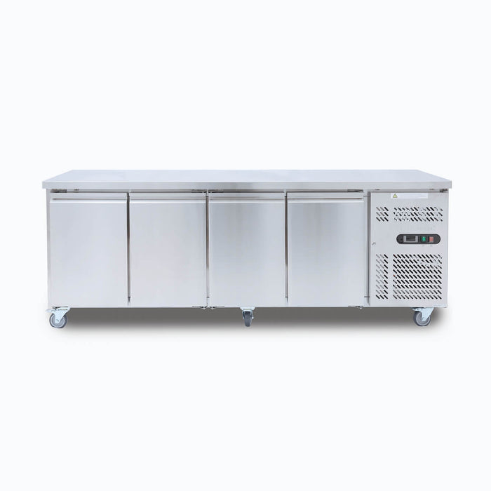 Bromic Under Bench Fridge - 553L -  4 Doors - Stainless Steel - UBC2230SD-NR