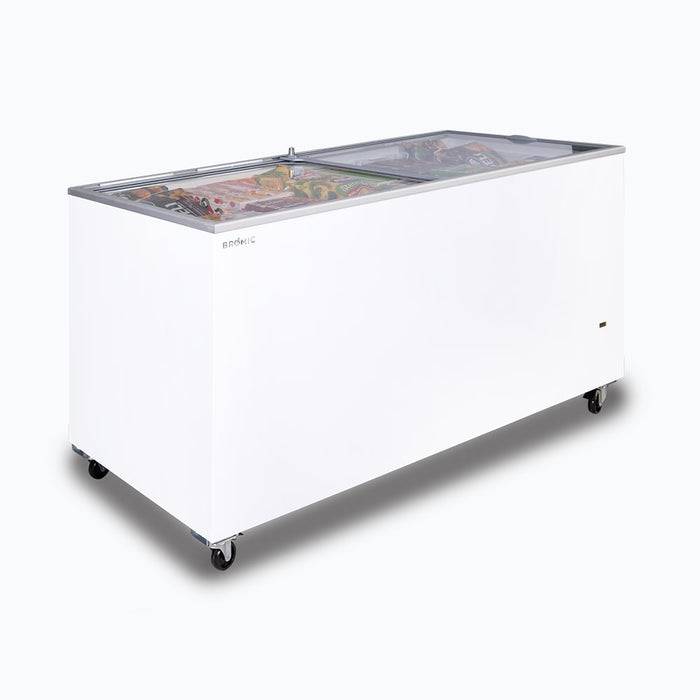 Bromic Display Chest Freezer - 491L - Flat Glass Top - CF0500FTFG-NR