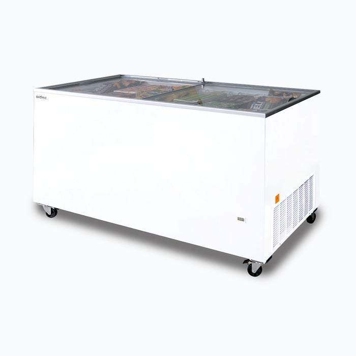 Bromic Display Chest Freezer - 491L - Flat Glass Top - CF0500FTFG-NR