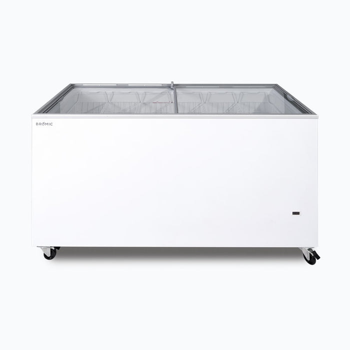 Bromic Display Chest Freezer - 491L - Flat Glass Top - CF0500FTFG-NR