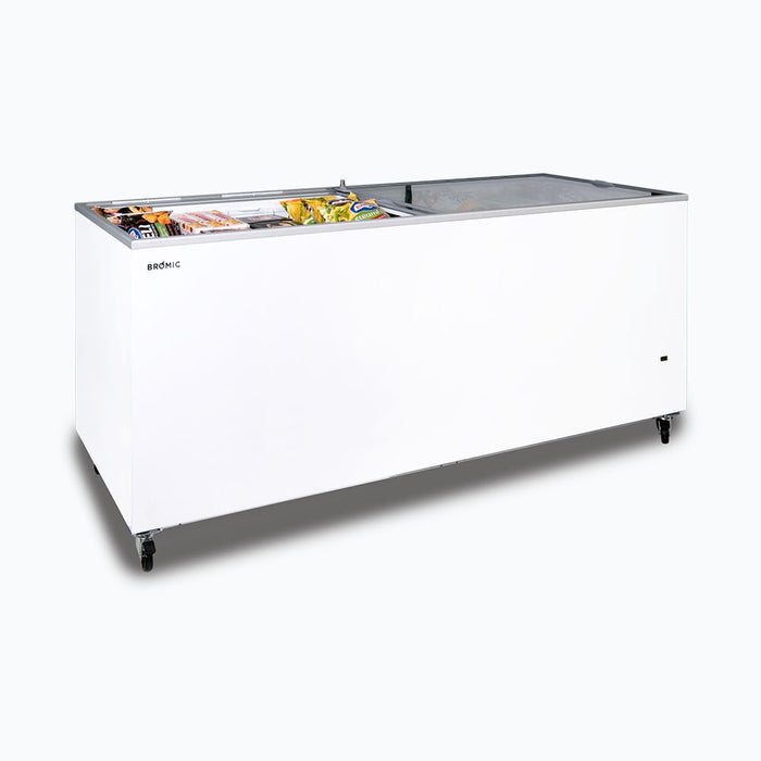 Bromic Display Chest Freezer - 670L - Flat Glass Top - CF0700FTFG-NR