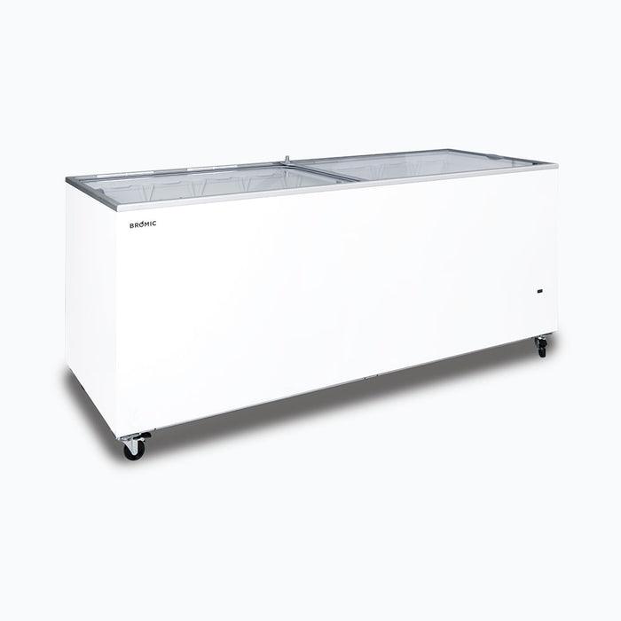 Bromic Display Chest Freezer - 670L - Flat Glass Top - CF0700FTFG-NR