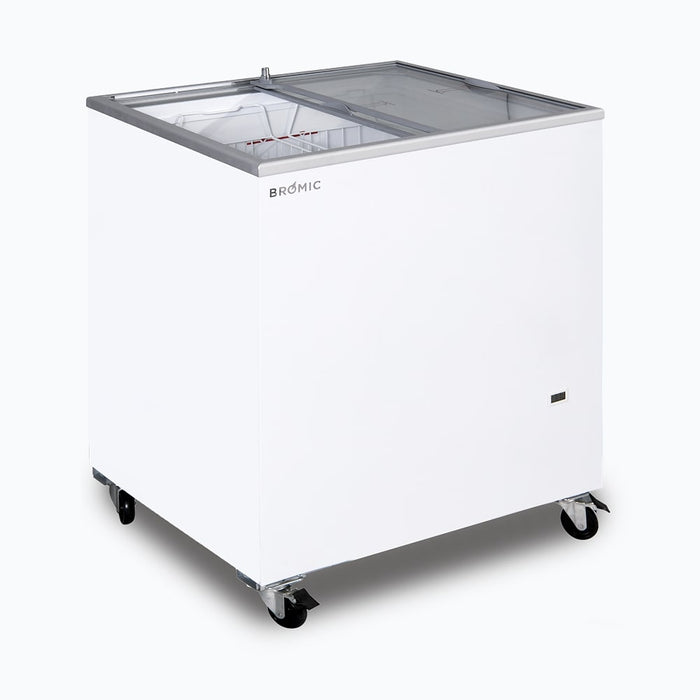 Bromic Display Chest Freezer - 191L - Flat Glass Top - CF0200FTFG-NR