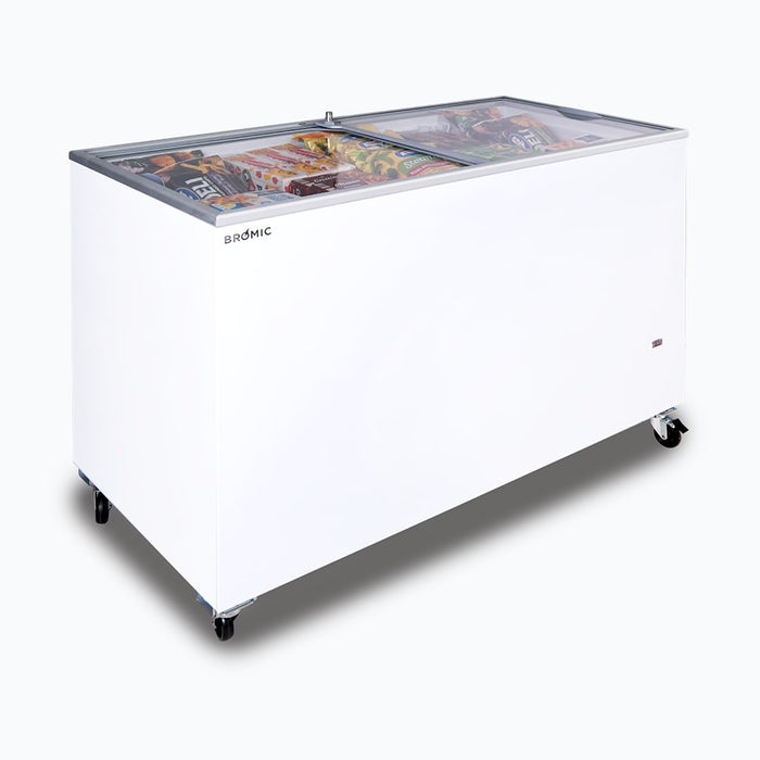 Bromic Display Chest Freezer - 401L - Flat Glass Top - CF0400FTFG-NR