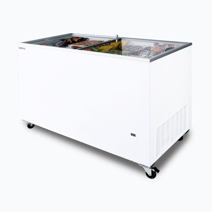 Bromic Display Chest Freezer - 401L - Flat Glass Top - CF0400FTFG-NR