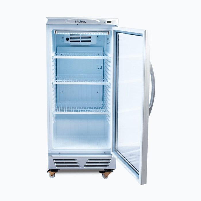 Bromic Upright Display Fridge - 215L - 1 Door - Flat Glass - GM0220-NR