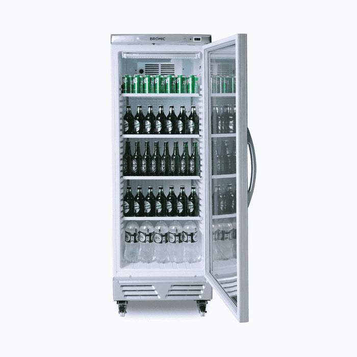 Bromic Upright Display Fridge - 290L - 1 Door - Flat Glass - GM0300-NR