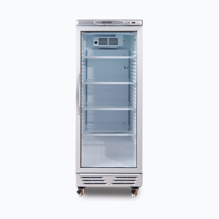 Bromic Upright Display Fridge - 290L - 1 Door - Flat Glass - GM0300-NR