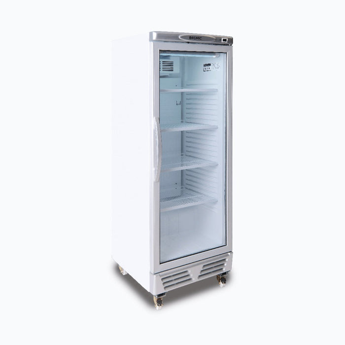 Bromic Upright Display Fridge - 290L - 1 Door - Flat Glass - GM0300-NR