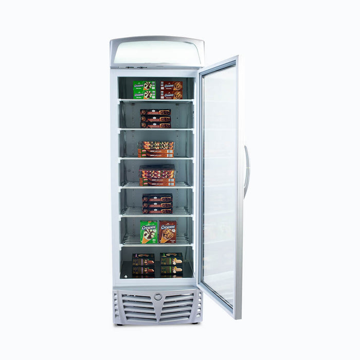 Bromic Upright Display Freezer - 480L - 1 Door - Flat Glass - UF0440LS-NR