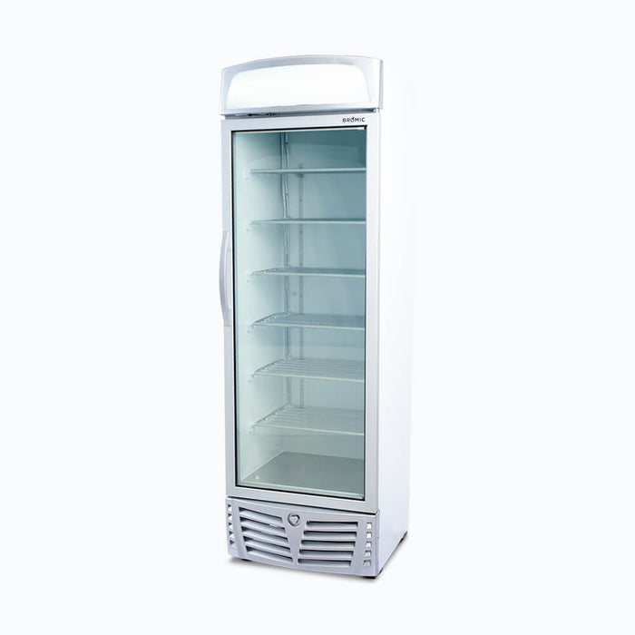 Bromic Upright Display Freezer - 480L - 1 Door - Flat Glass - UF0440LS-NR