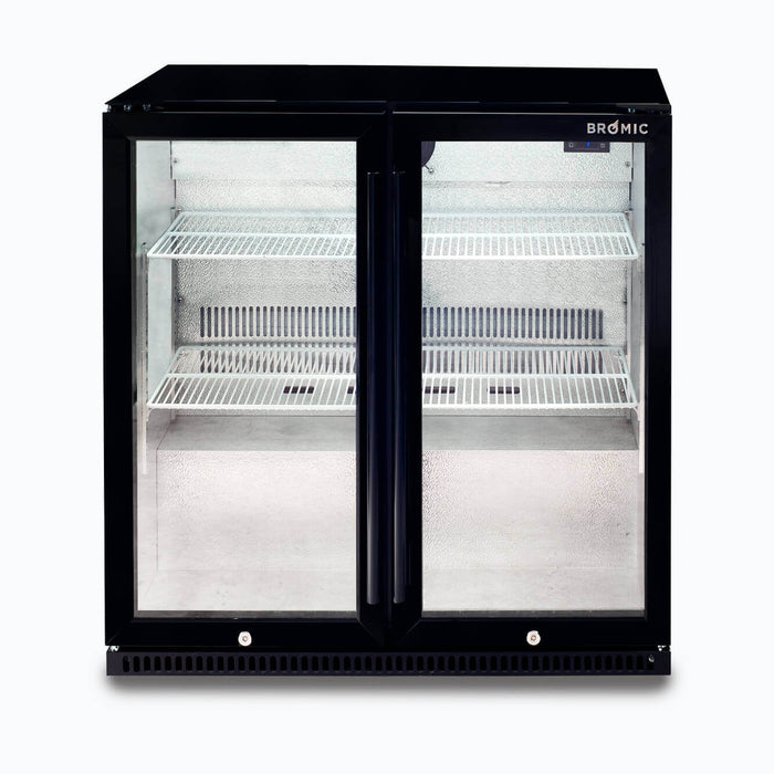 Bromic Back Bar Fridge - 190L - 2 Doors - Hinged - BB0200GD-NR-1