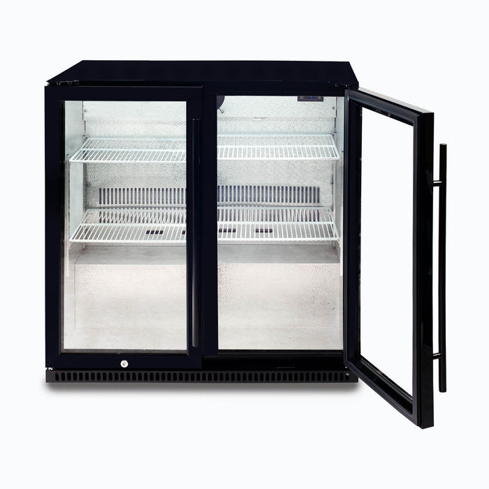 Bromic Back Bar Fridge - 190L - 2 Doors - Hinged - BB0200GD-NR-1