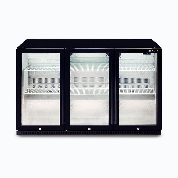 Bromic Back Bar Fridge - 307L - 3 Doors - Hinged - BB0330GD-NR-1