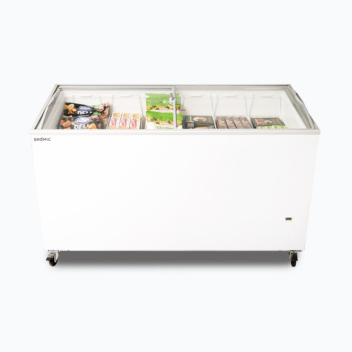 Bromic Display Chest Freezer - 427L - Curved Glass Top - CF0500ATCG-NR