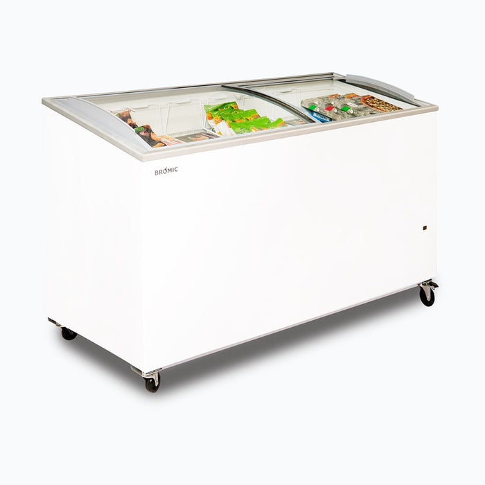 Bromic Display Chest Freezer - 555L -  Curved Glass Top - CF0600ATCG-NR