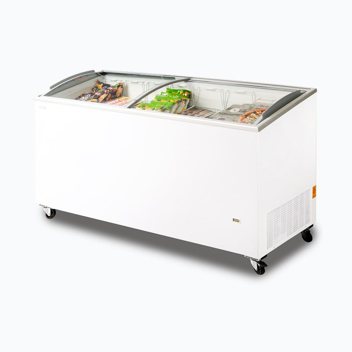 Bromic Display Chest Freezer - 555L -  Curved Glass Top - CF0600ATCG-NR