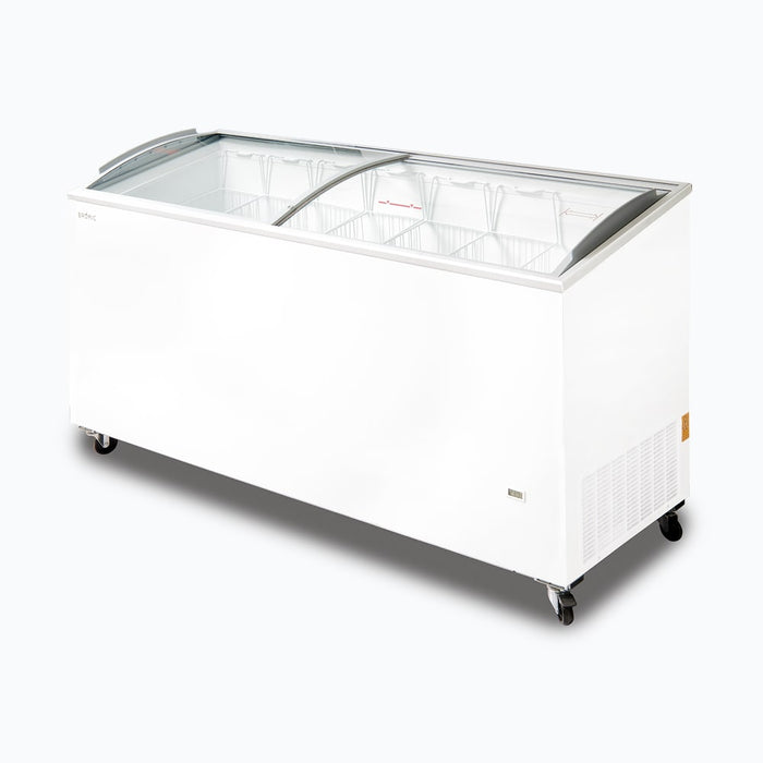 Bromic Display Chest Freezer - 555L -  Curved Glass Top - CF0600ATCG-NR