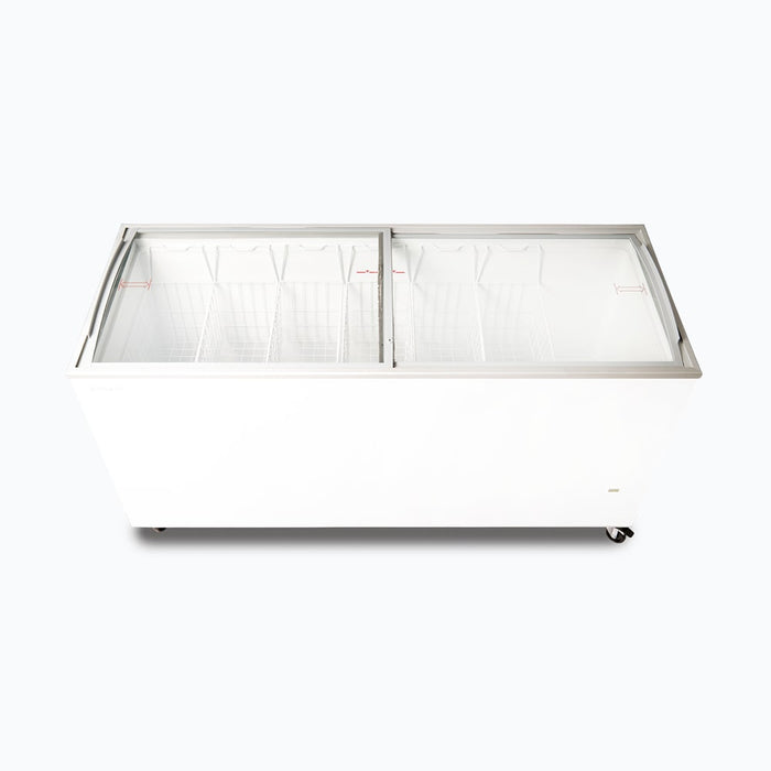 Bromic Display Chest Freezer - 555L -  Curved Glass Top - CF0600ATCG-NR