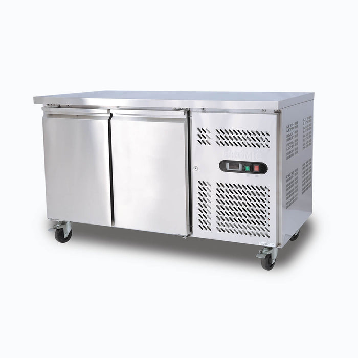 Bromic Under Bench Freezer - 282L - 2 Doors - Stainless Steel - UBF1360SD-NR