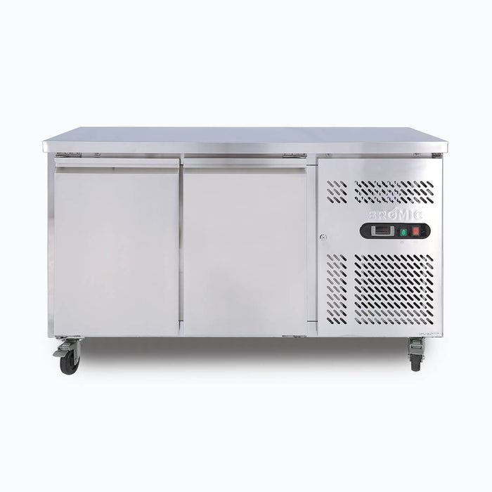 Bromic Under Bench Freezer - 282L - 2 Doors - Stainless Steel - UBF1360SD-NR