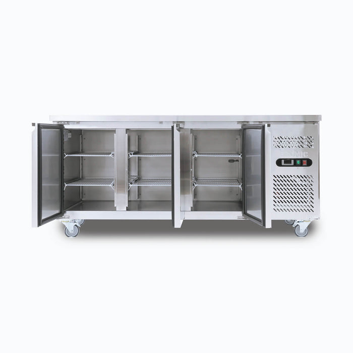 Bromic Under Bench Freezer - 417L - 3 Doors - Stainless Steel - UBF1795SD-NR