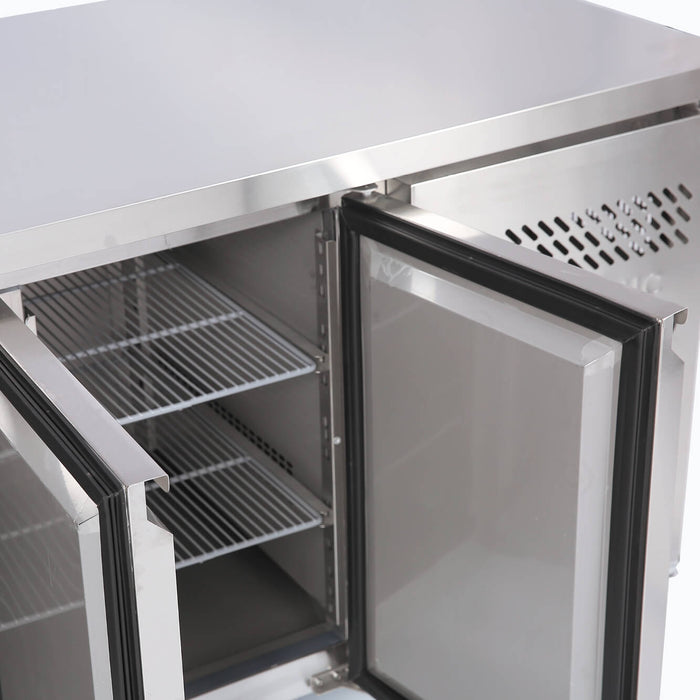 Bromic Under Bench Freezer - 417L - 3 Doors - Stainless Steel - UBF1795SD-NR