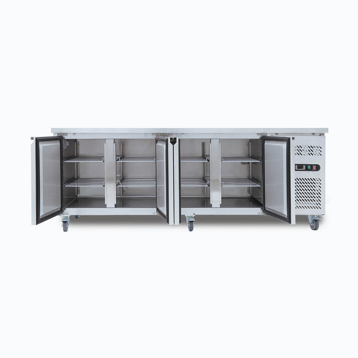 Bromic Under Bench Freezer - 553L - 4 Doors - Stainless Steel - UBF2230SD-NR