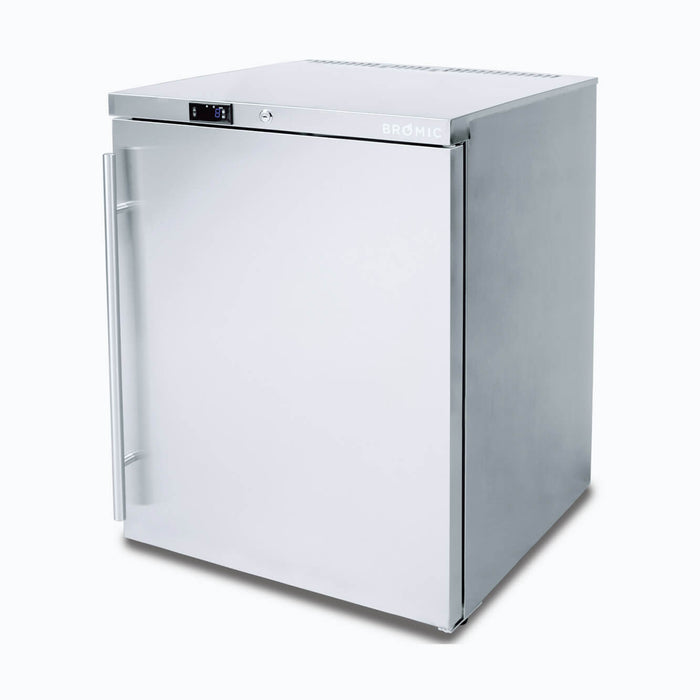 Bromic Under Bench Fridge - 138L - 1 Door - Stainless Steel - UBC0140SD-NR