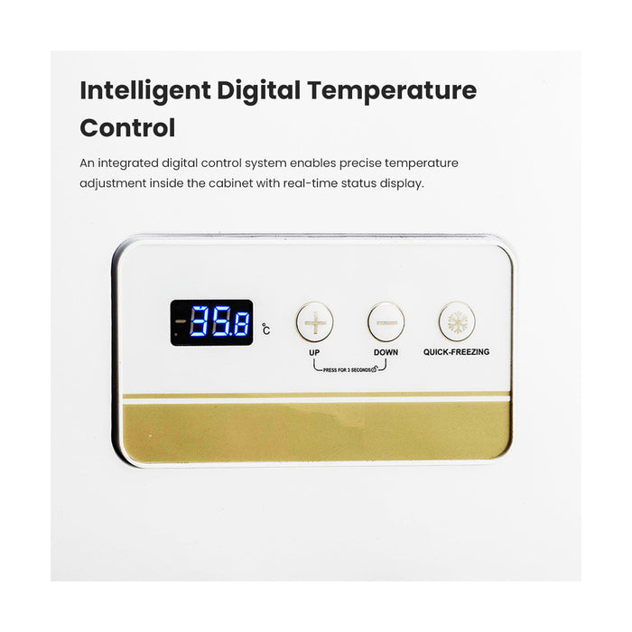 Thermaster Chest Freezer with Stainless Steel Lid 600L - BD600F