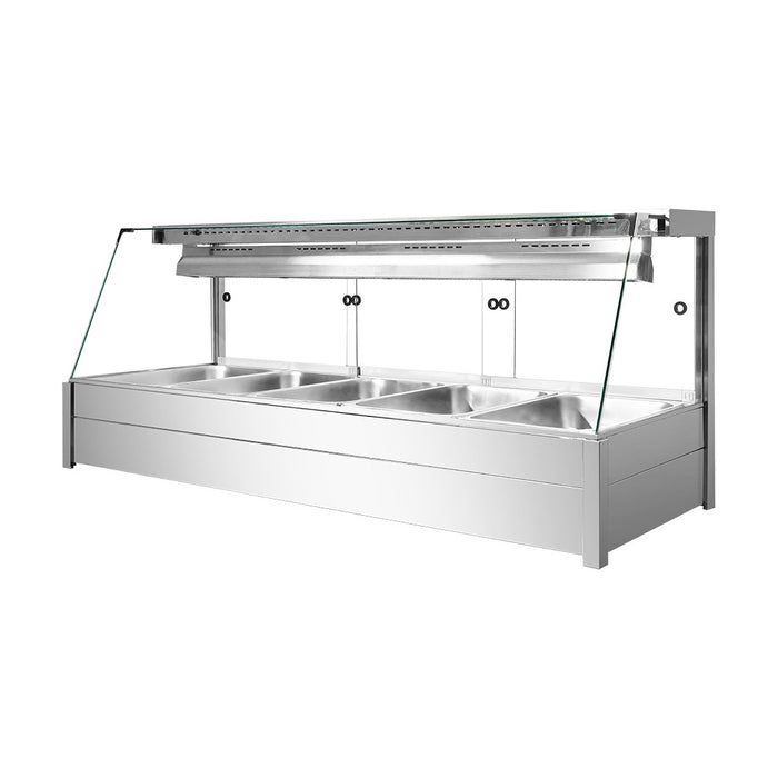 Bonvue Angled Countertop Wet & Dry Bain Marie - BM17TC