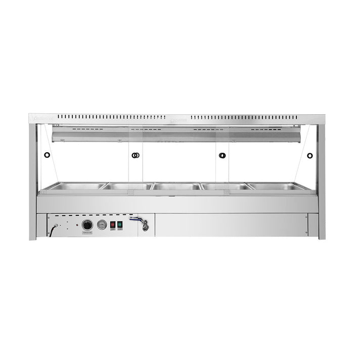 Bonvue Angled Countertop Wet & Dry Bain Marie - BM17TC