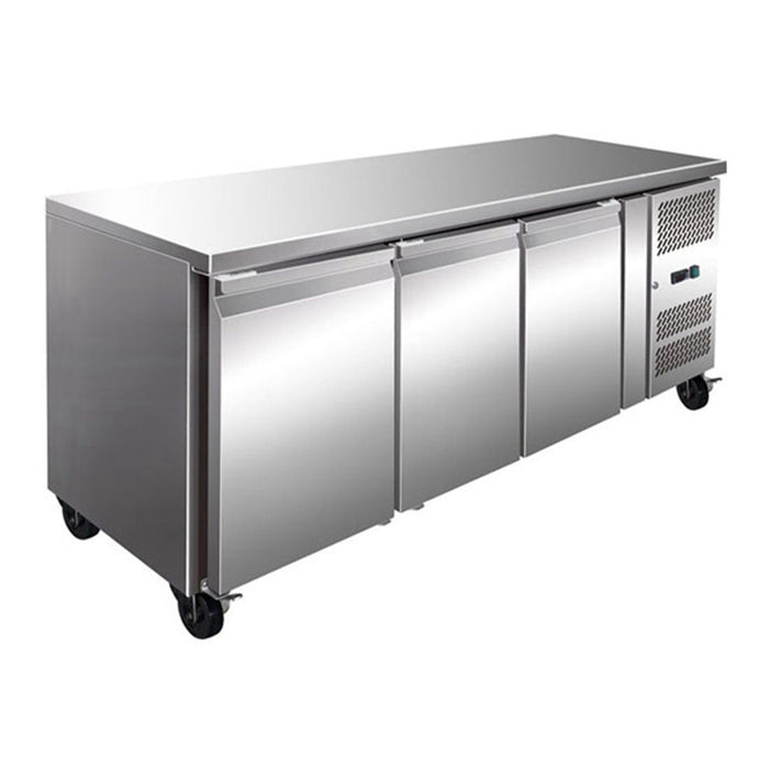 Thermaster Tropicalised 3 Door Gastronorm Bench Fridge - GN3100TN