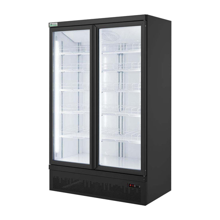 Thermaster Double Door Supermarket Fridge 1081L - LG-1000BGBM