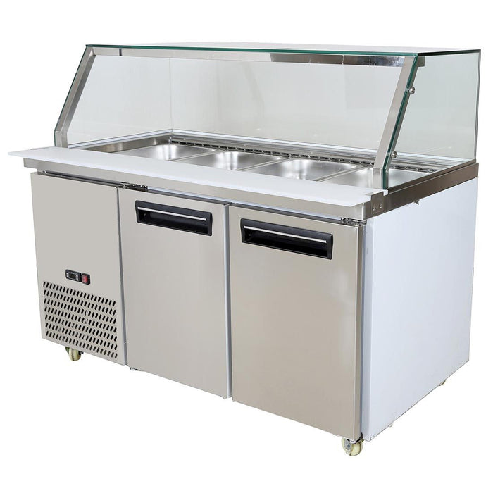 Thermaster Cold Salad & Noodle Bar 4x1/1 GN Pans 600L - PG150FA-YG