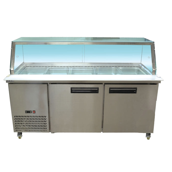 Thermaster Cold Salad & Noodle Bar 5x1/1 GN Pans 800L - PG180FA-YG