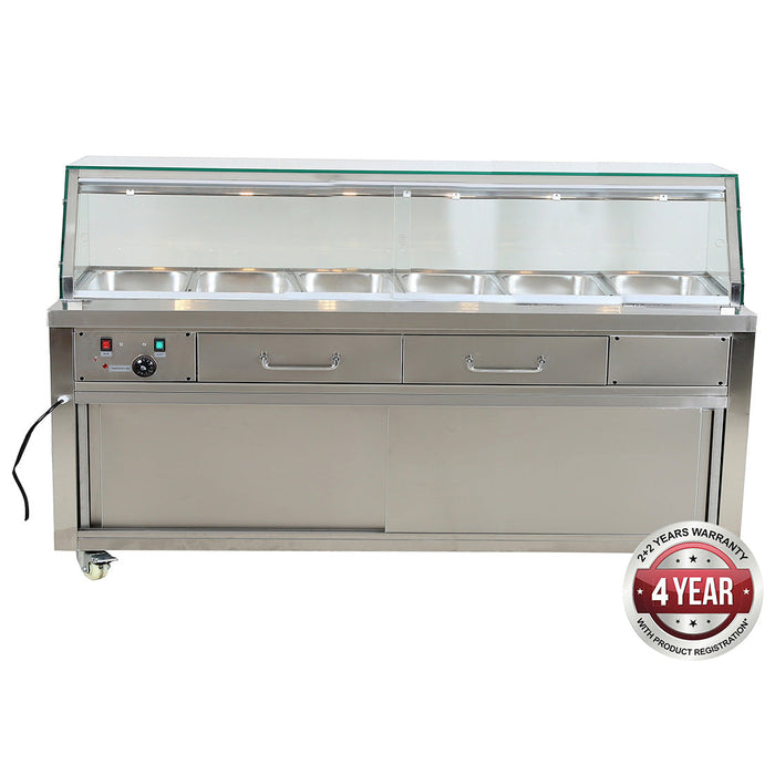 Thermaster Heated Bain Marie Food Display 1000L - PG210FE-YG