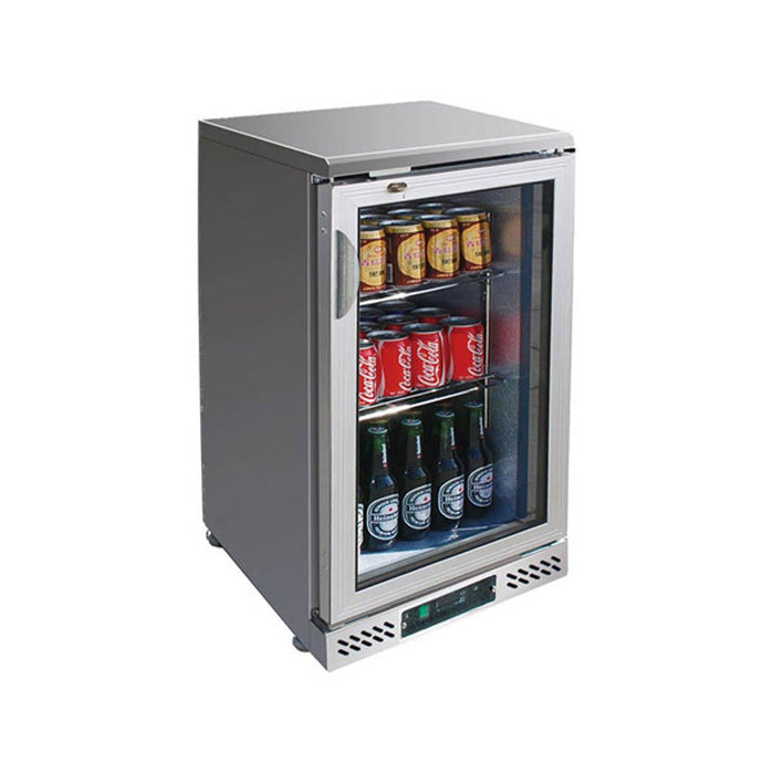 Thermaster Single Door Stainless Steel Bar Cooler 130L - SC148SG