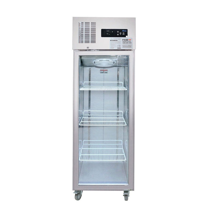 Thermaster Single Door Upright Display Fridge 500L - SUCG500